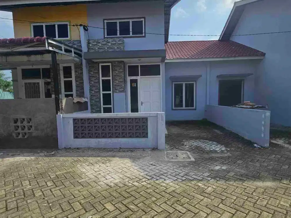 Rumah dekat Polda Siap Huni lokasi strategis
