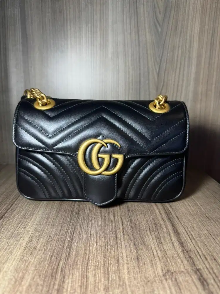 TAS GUCCI MARMONT AUTHENTIC LIKE NEW
