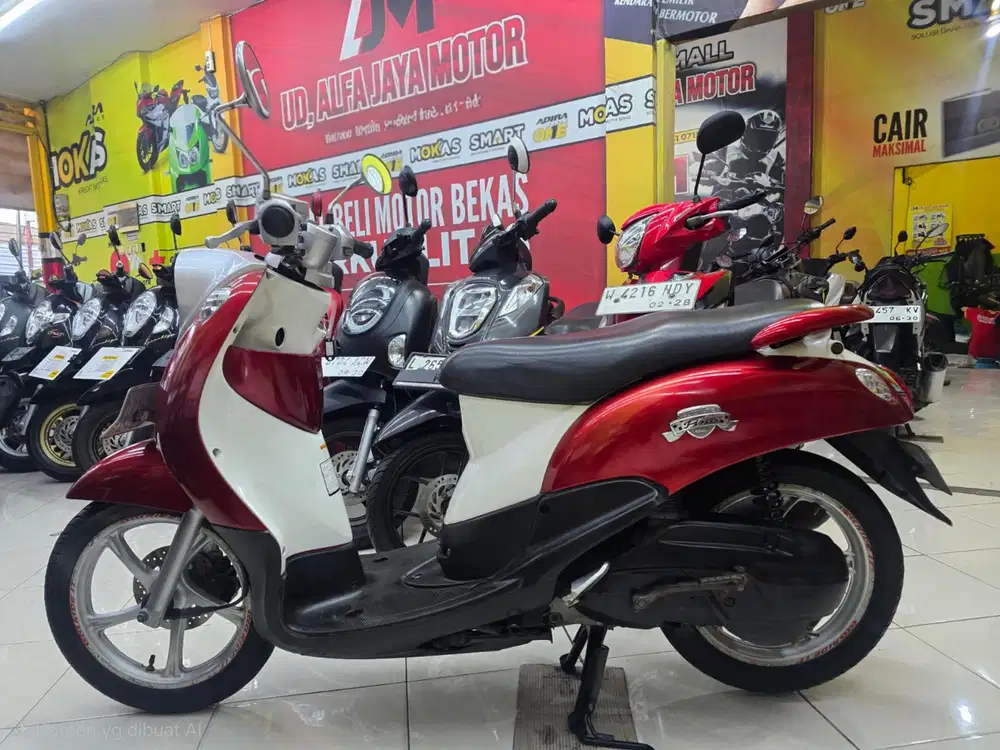 Yamaha Fino tahun 2012* mesin normal