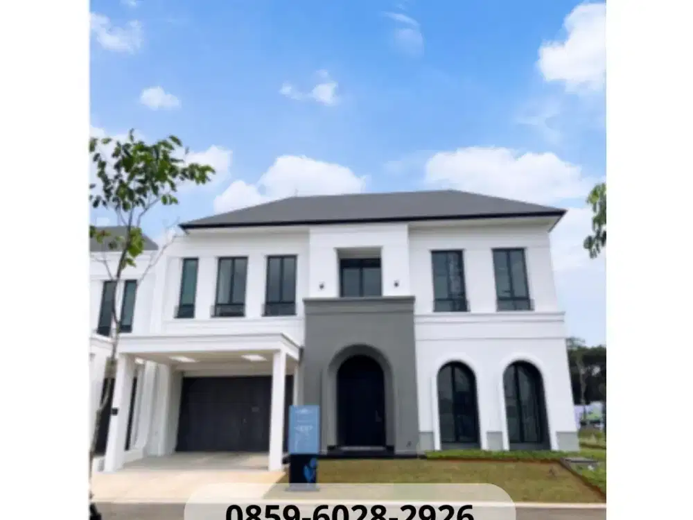 Cluster 14m Daerah Alam Sutera GRAMERCY SHM Rumah Tipe Besar Ukuran 12