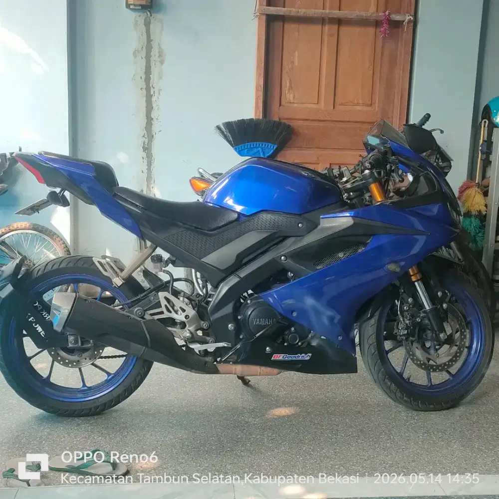 Yamaha R15 v3 tahun 2018 pemakaian 2019