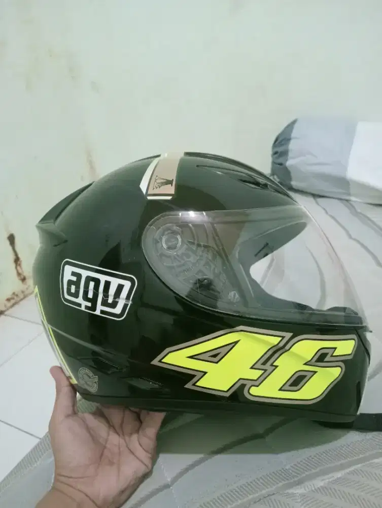 Helm agv k-3 46 rossi