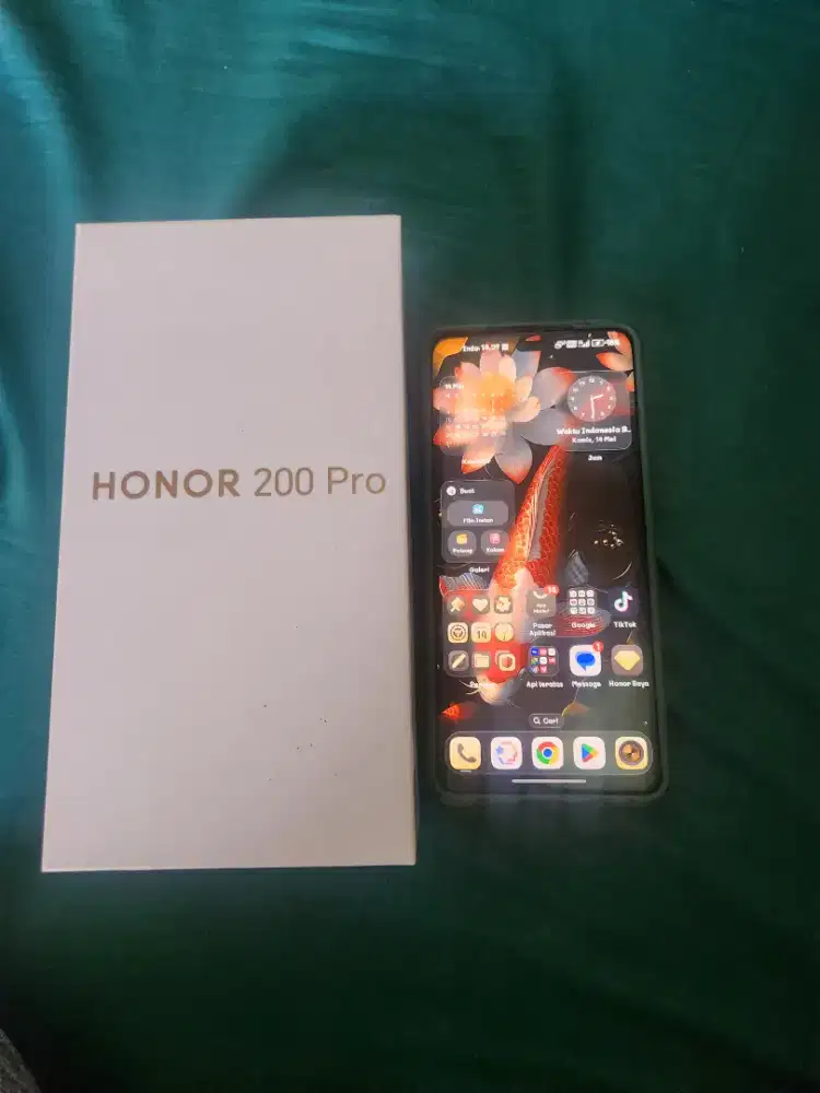 Honor 200 pro like newfullset garansi 12/512gb