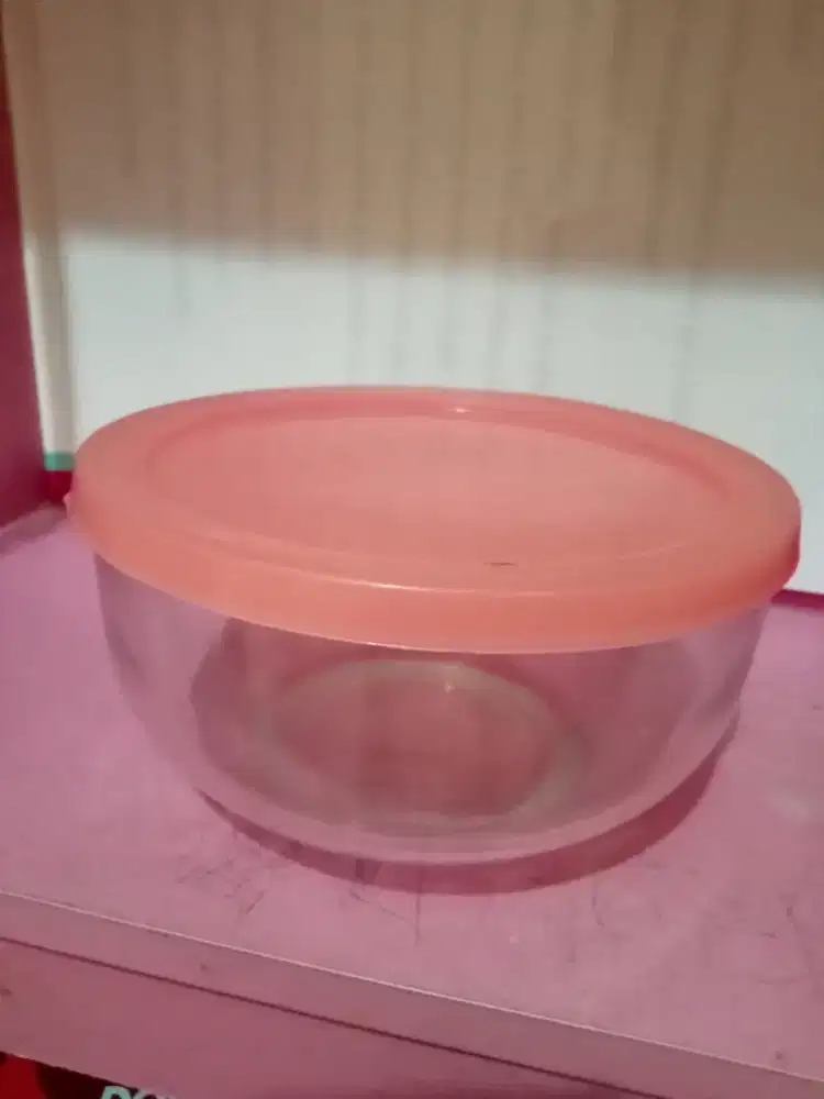 Mangkok kaca + tutup