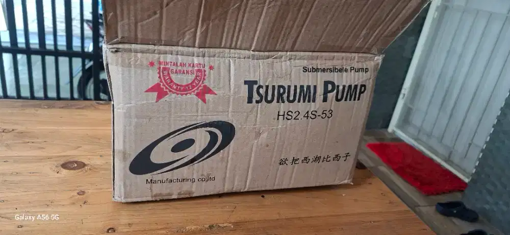 Summersible Pump Tsurumi Hs2.4S-53