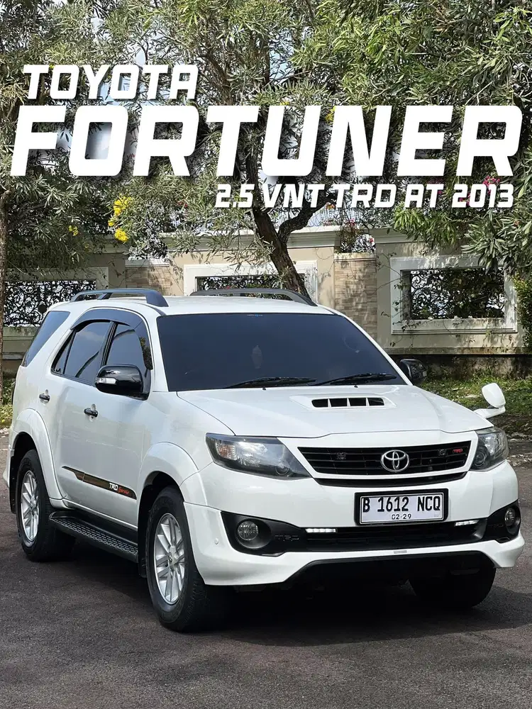 Fortuner 2013 vnt trd diesel metik istimewa jual cepat aja yuk