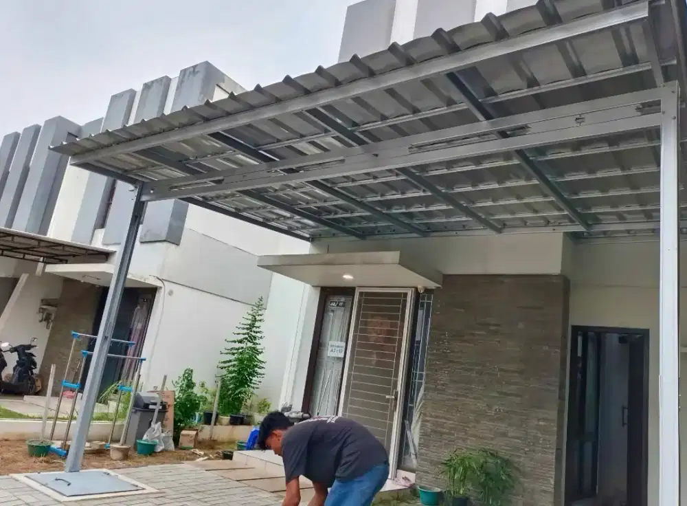 Tukang kanopi baja ringan