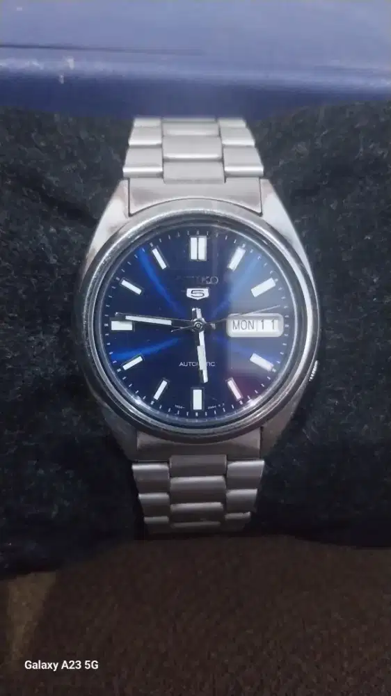 Seiko 5 Automatic Blue Dial Stainless Steel