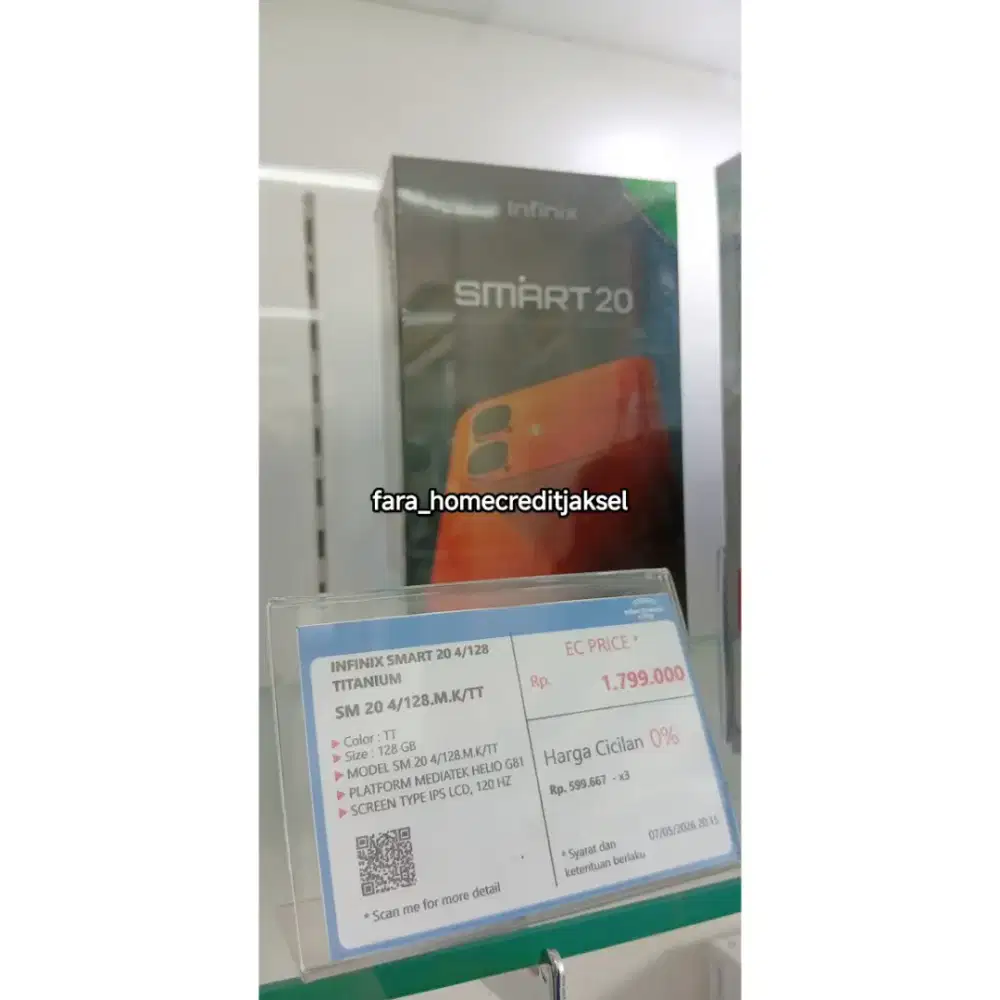 Infinix Smart 20 4/128GB Titanium