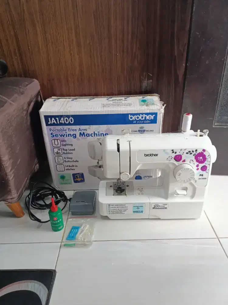 mesin jahit portable brother JA1400