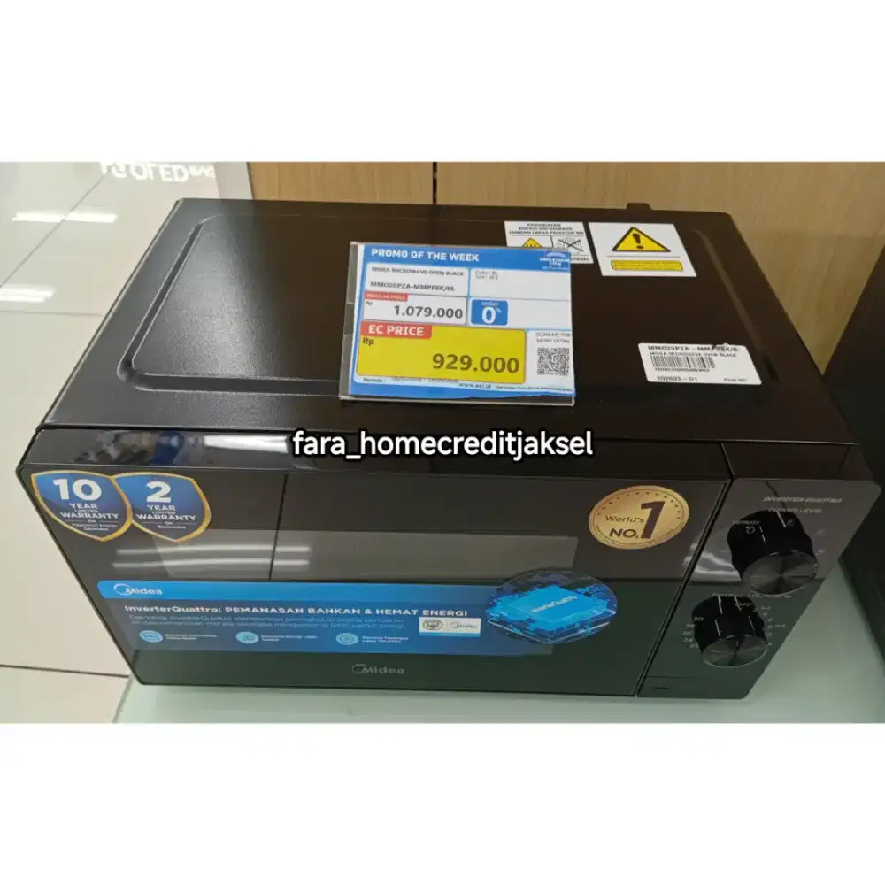 Midea Microwave Oven Black