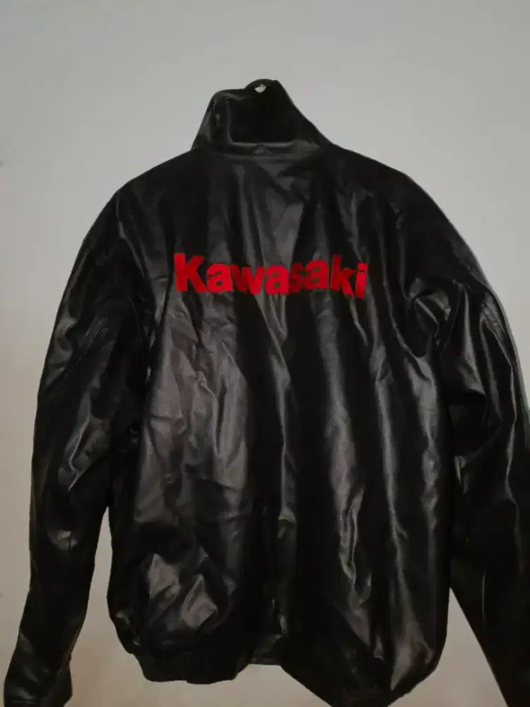 Jual Cepat Jaket kulit Kawasaki ORI
