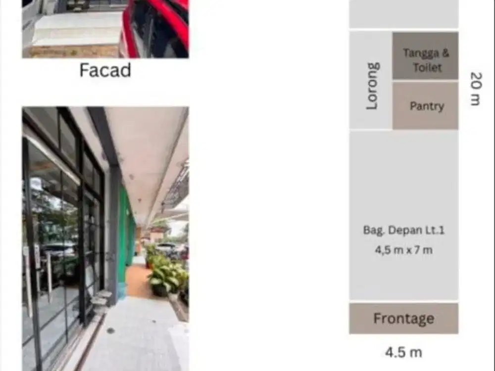 Ruko 3 Lantai Modern Town Market Modernland Tangerang
