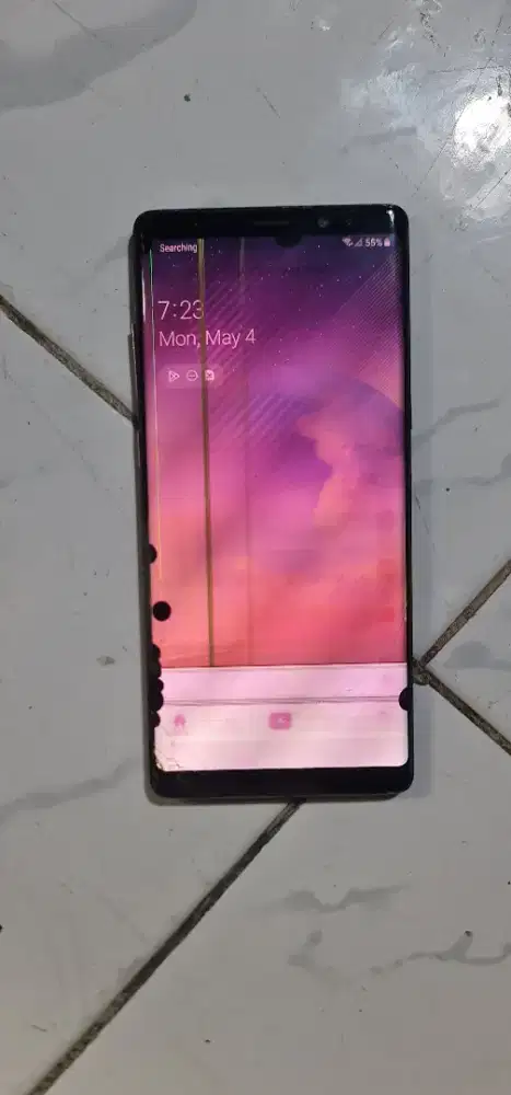 Samsung note 8 minus lcd mesin nornal.