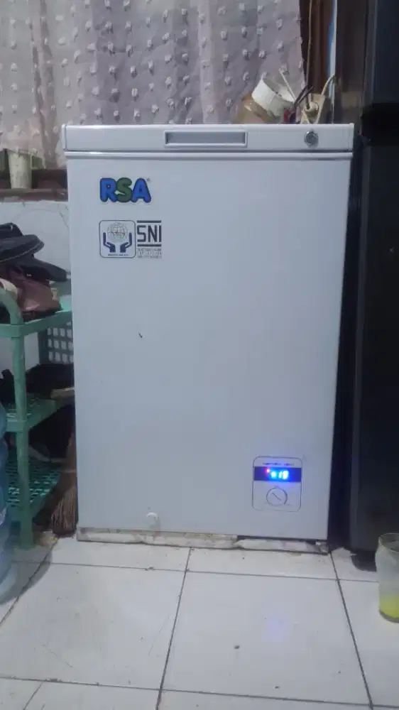 Freezer 100L RSA pemakaian 4 Bulan