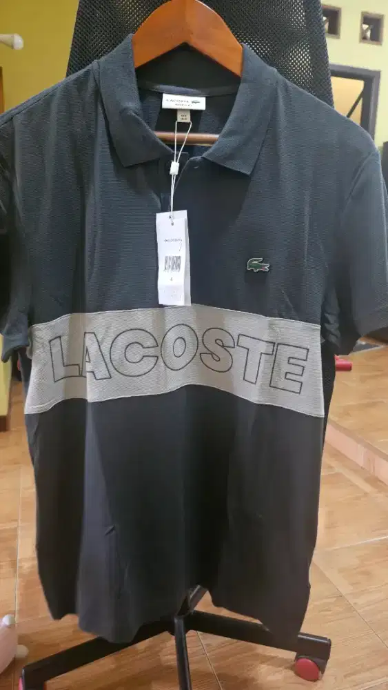 Lacoste Polo Smokey Grey BNWT