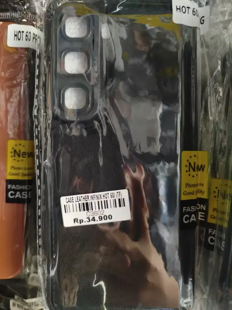 CASE LEATHER INFINIX HOT 60I