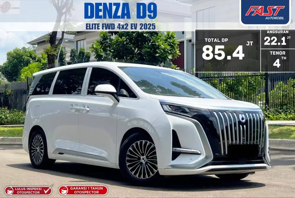 DENZA D9 ELITE FWD 4×2 EV AT 2025 LOW KM.16RB RECORD AUTHORIZED