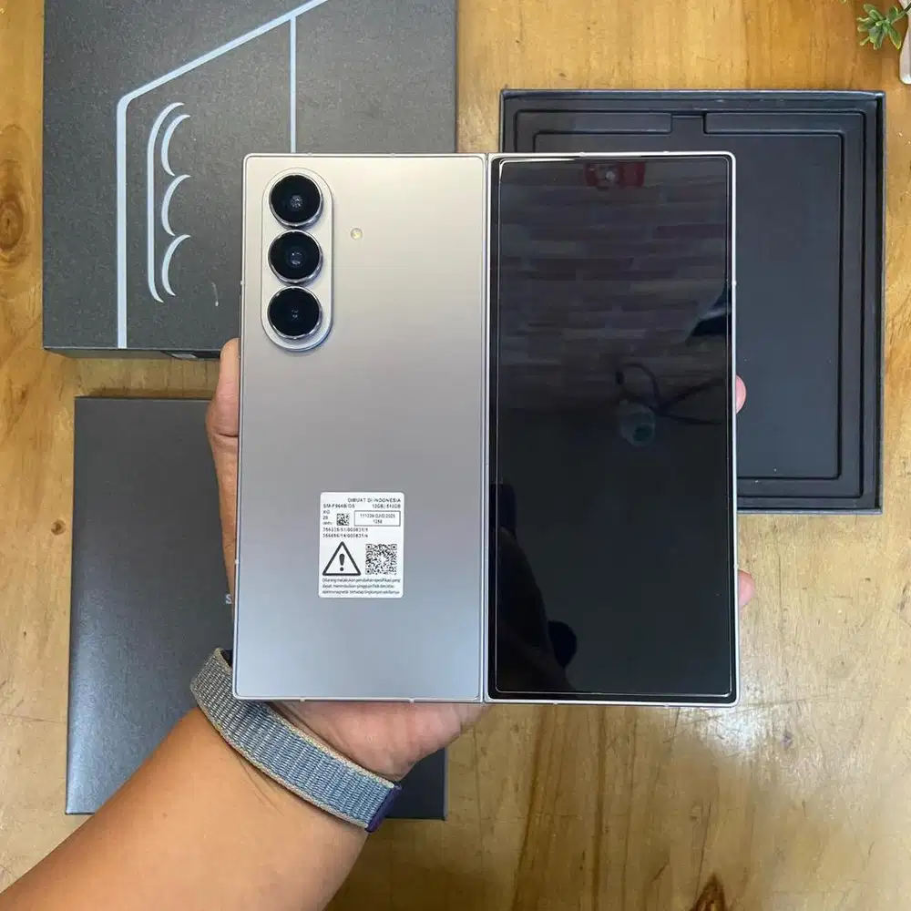 Super mulus samsung Z Fold 7 5G 512GB Silver Shadow resmi sein