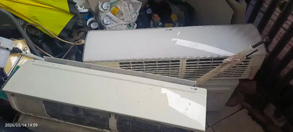 Jual 2 unit ac R22 1pk dan 1 1/2pk LG dan Sharp