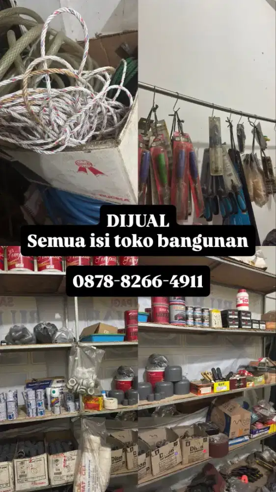 JUAL SEMUA ISI TOKO