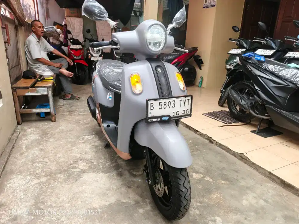 YAMAHA FAZZIO HYBRID 2025 BLN 10 BS TT 2024 DI CILEDUG HRGA PAS KM LOW