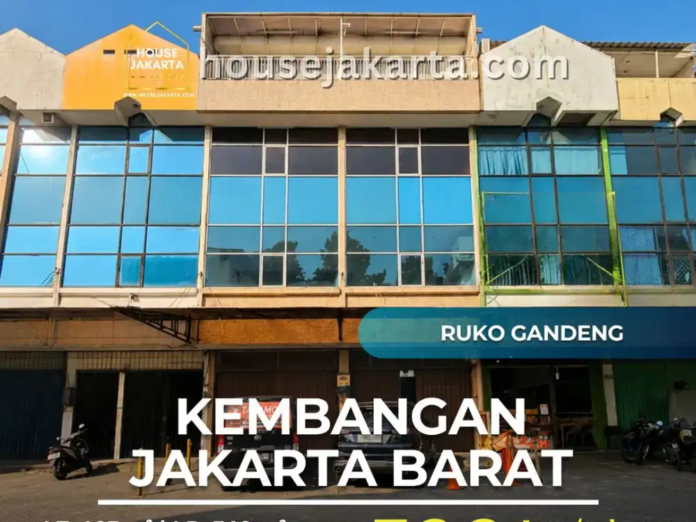 disewakan ruko gandeng dekat lampu merah joglo bisa parkir 10 mobil