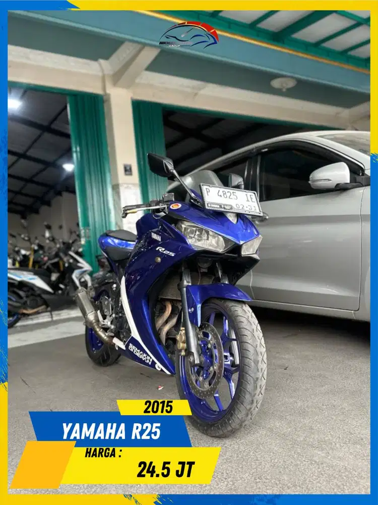 YAMAHA R25 2015 MONGGO GAS POLL MASZEHH HIKMAH MOTOR KEPUH