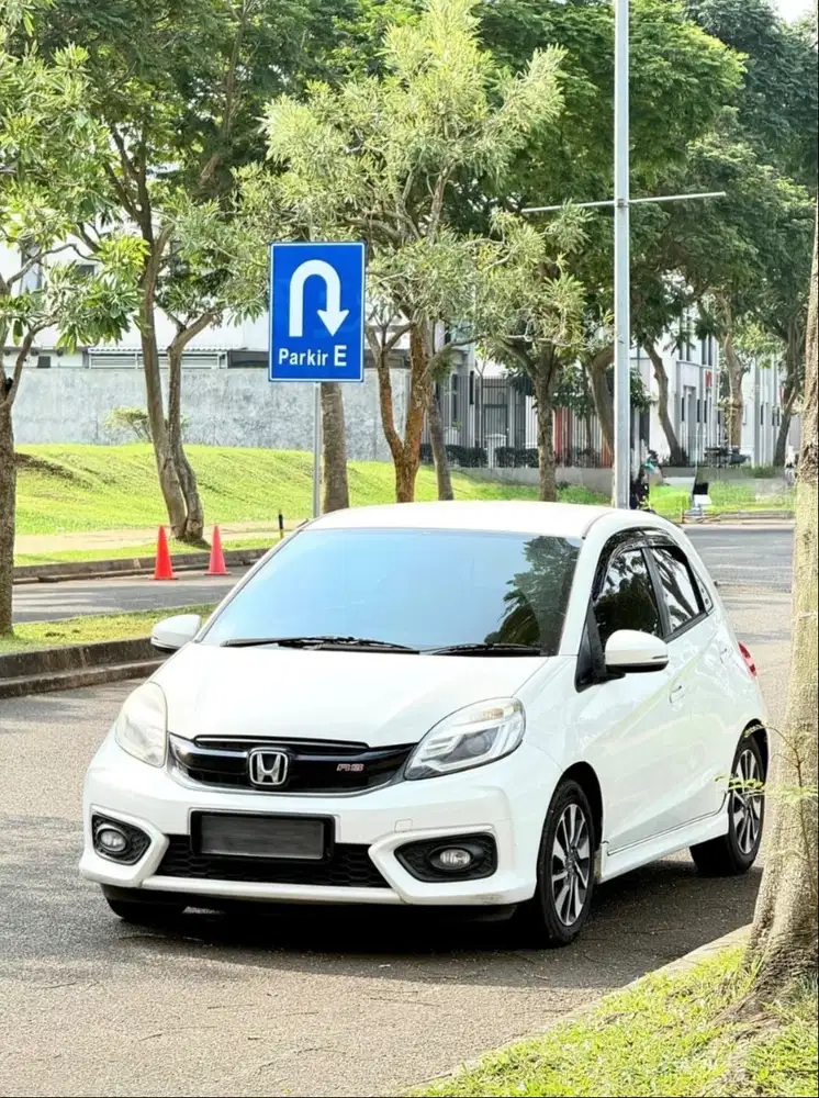 Honda Brio RS CVT 2017 Putih Bergaransi