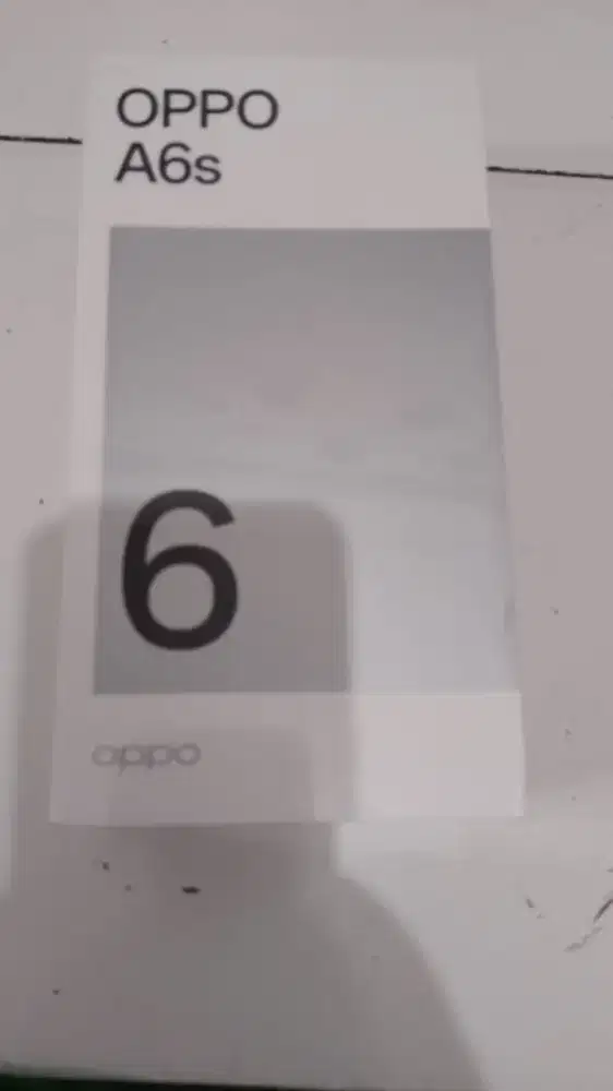 Oppo A6S Ice White 8/128 ( Segel Dus )