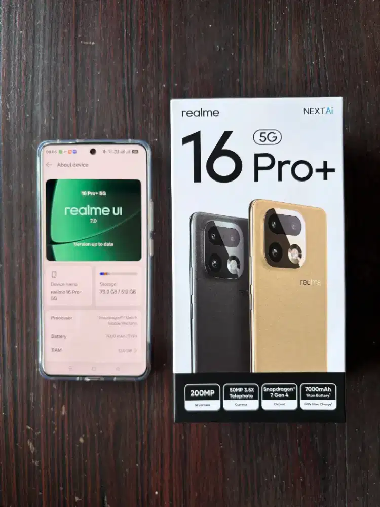 Realme 16 Pro Plus 12/512GB Resmi Indonesia