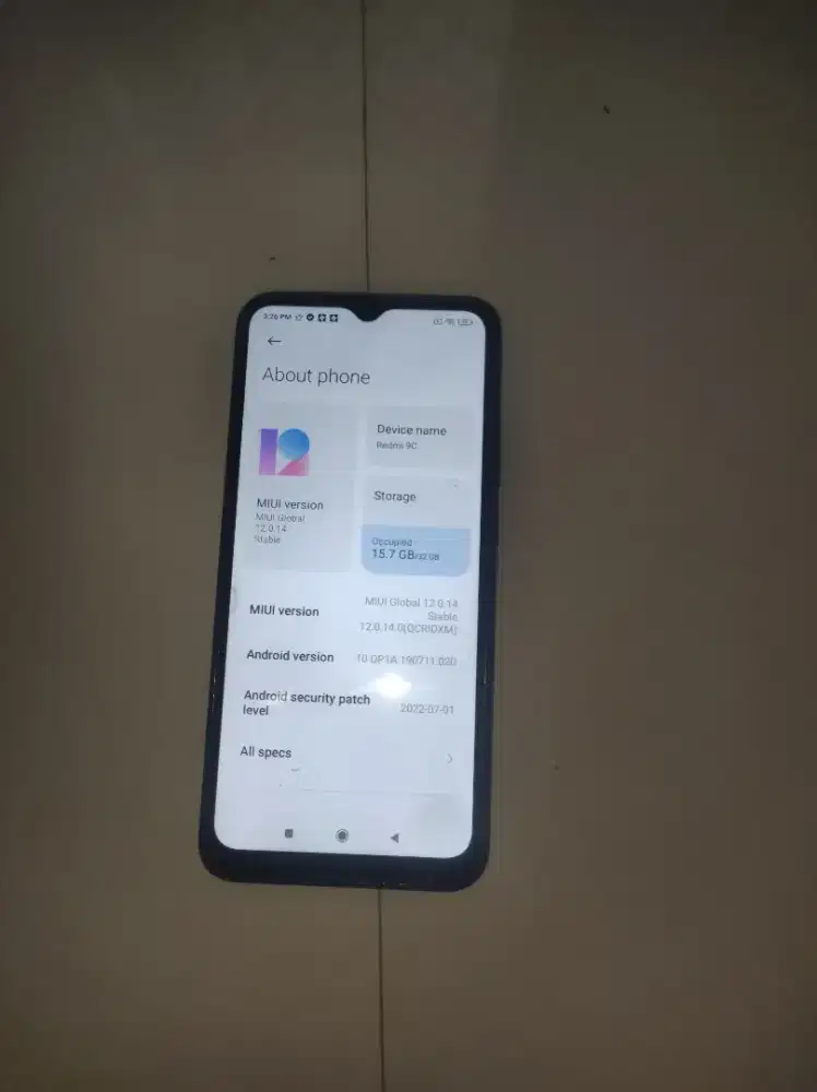 WTS Redmi 9C 3/32