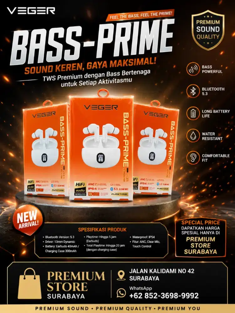 VEGER bass prime