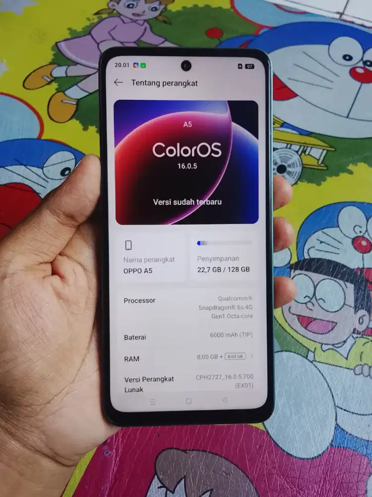 Oppo A5 2025 Ram 8+8/128