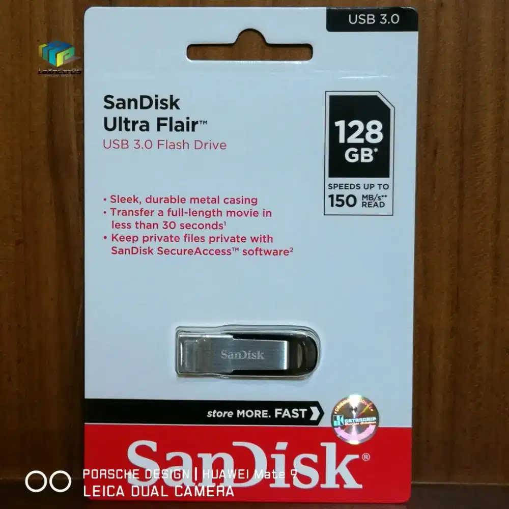 Flashdisk SanDisk Ultra Flair 128GB USB 3.0