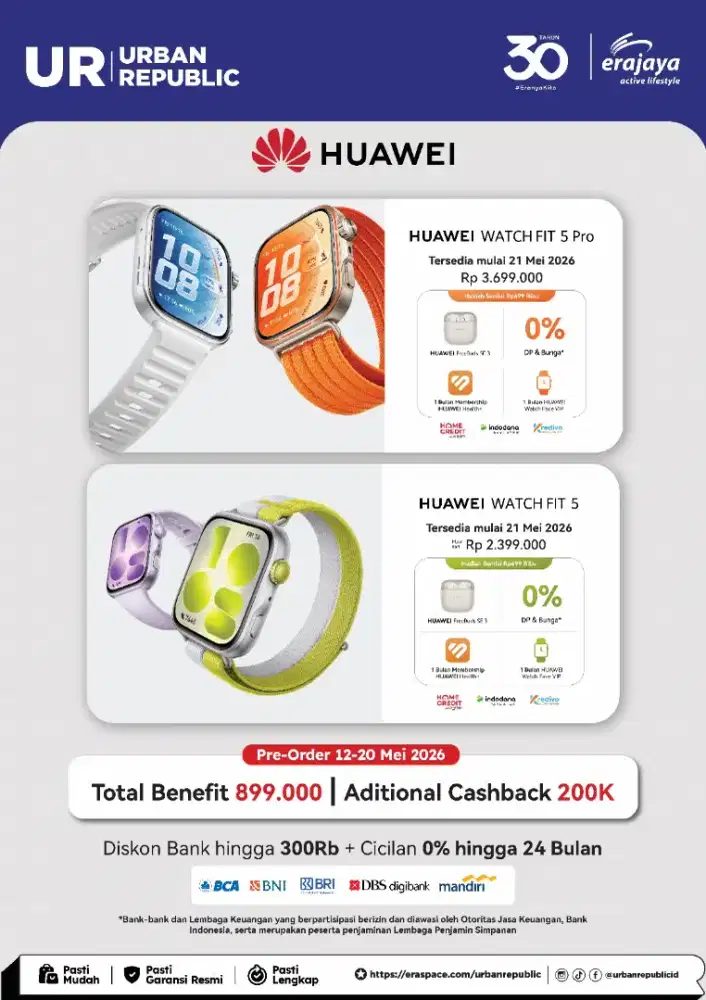 Huawei Fit 5 & Fit 5 Pro