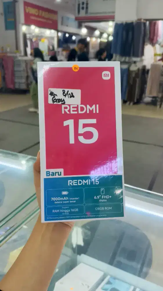 Redmi 15 8/128GB GREY