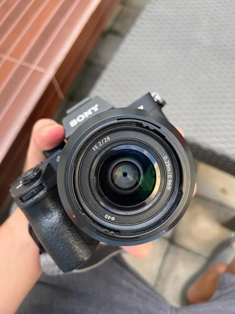 Sony a7iii dan lensa 28mm F2