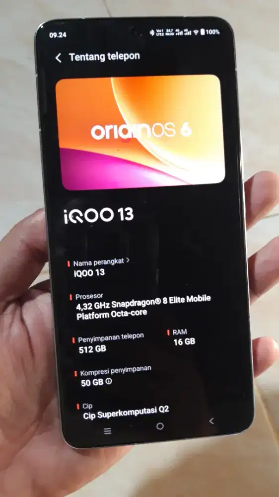 Iqoo 13 Legend 16/512GB