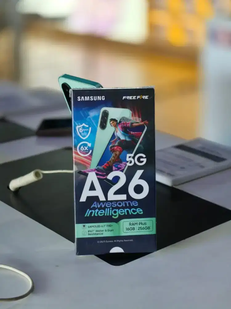 SAMSUNG A26  4 JUTAAN RAM 8+8(256)GB free adaptor 25w
