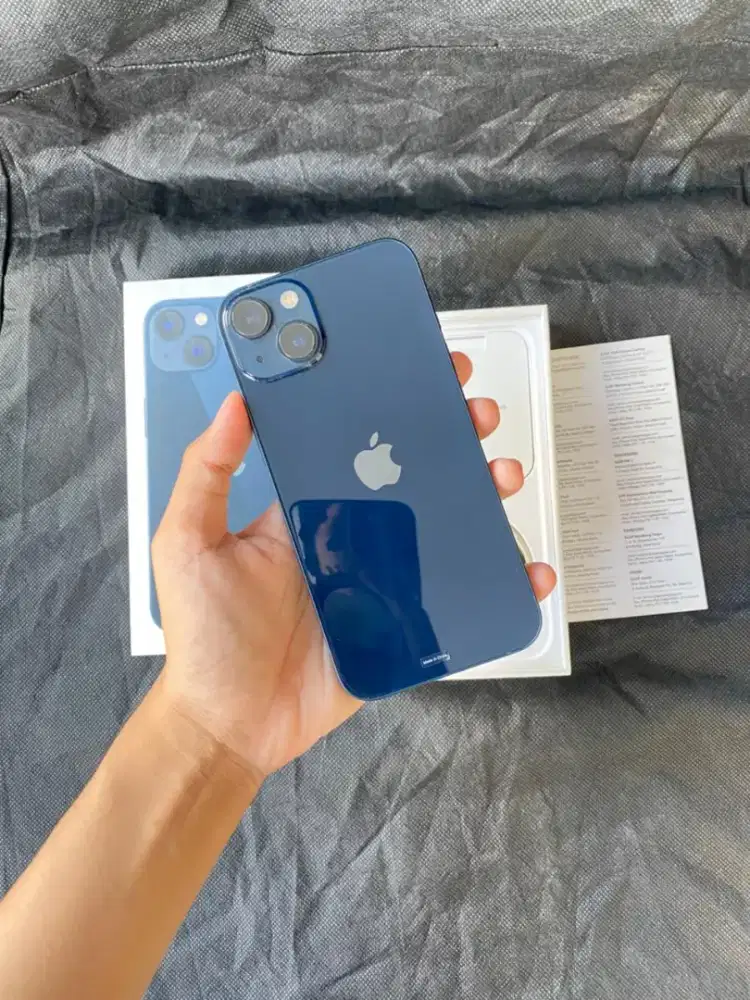 IPHONE 13 128GB BEKAS IBOX FULLSET NO MINUS