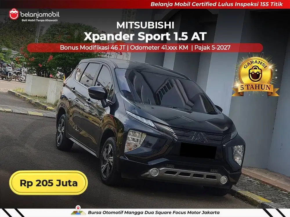 [ BONUS MODIFIKASI 46JT ] Mitsubishi Xpander Sport 1.5 AT 2021/2022