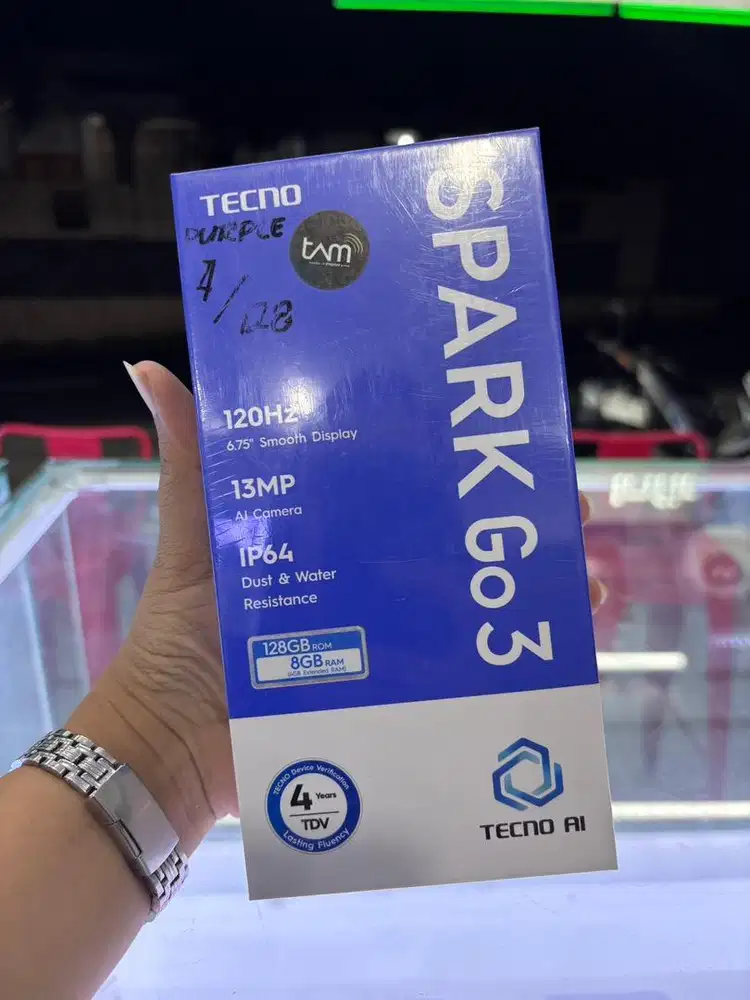 tecno spark go 3 4/128