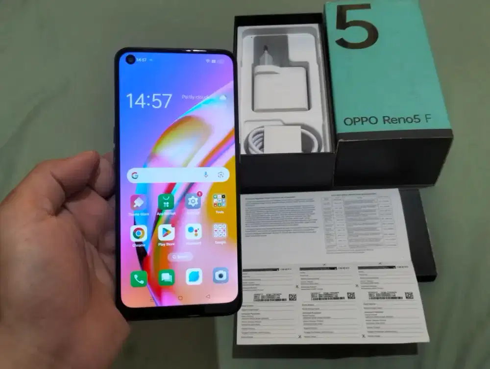 BUTUH UANG OPPO RENO 5F RAM 8GB +4GB / 128GB 4G 6.43in 48MP Helio P95