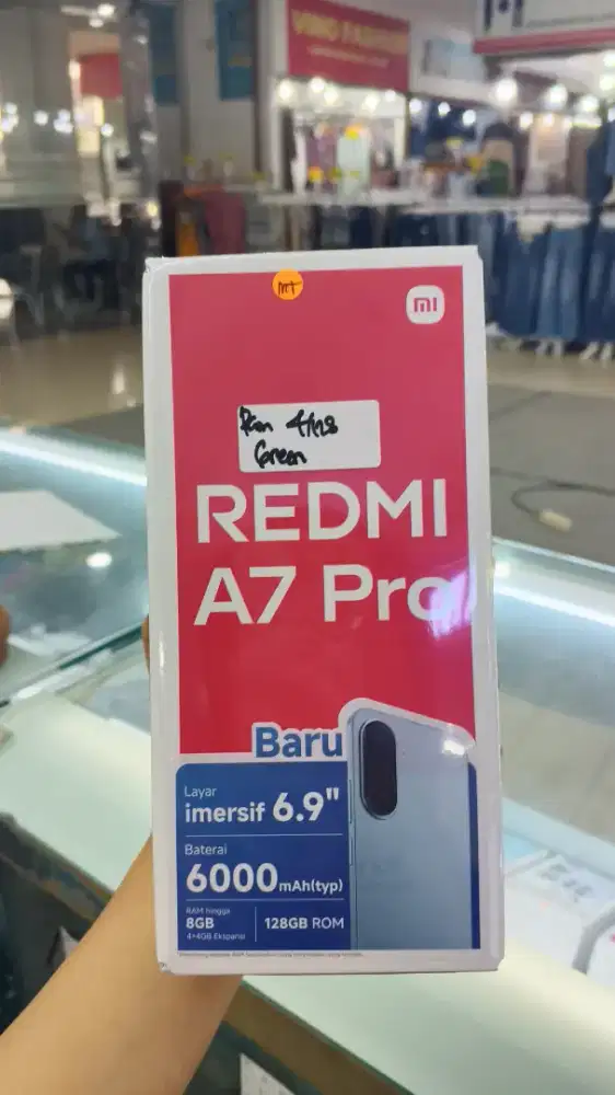 Redmi A7Pro 4/128GB GREEN, BLACK, BLUE