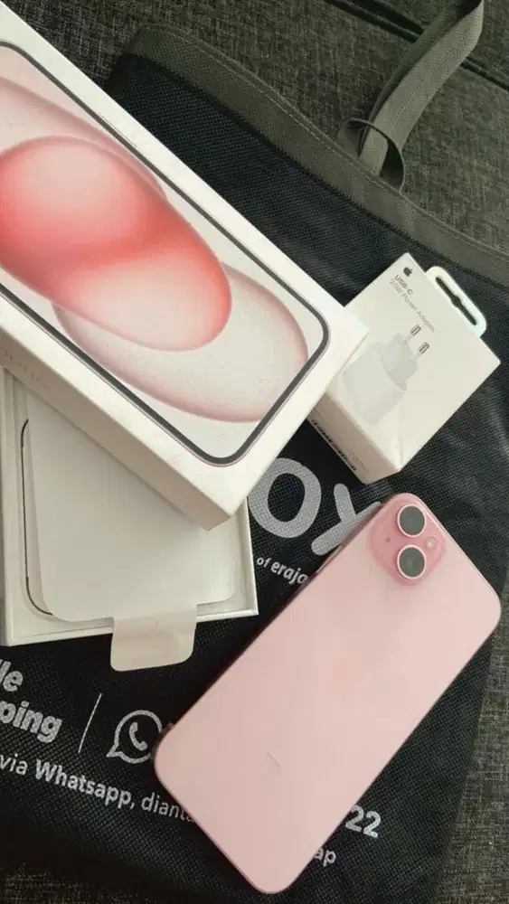 Dijual iphone 15plus masih gransi