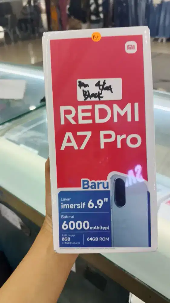 REDMI A7Pro 4/64 BLACK, SUNSET ORANGE
