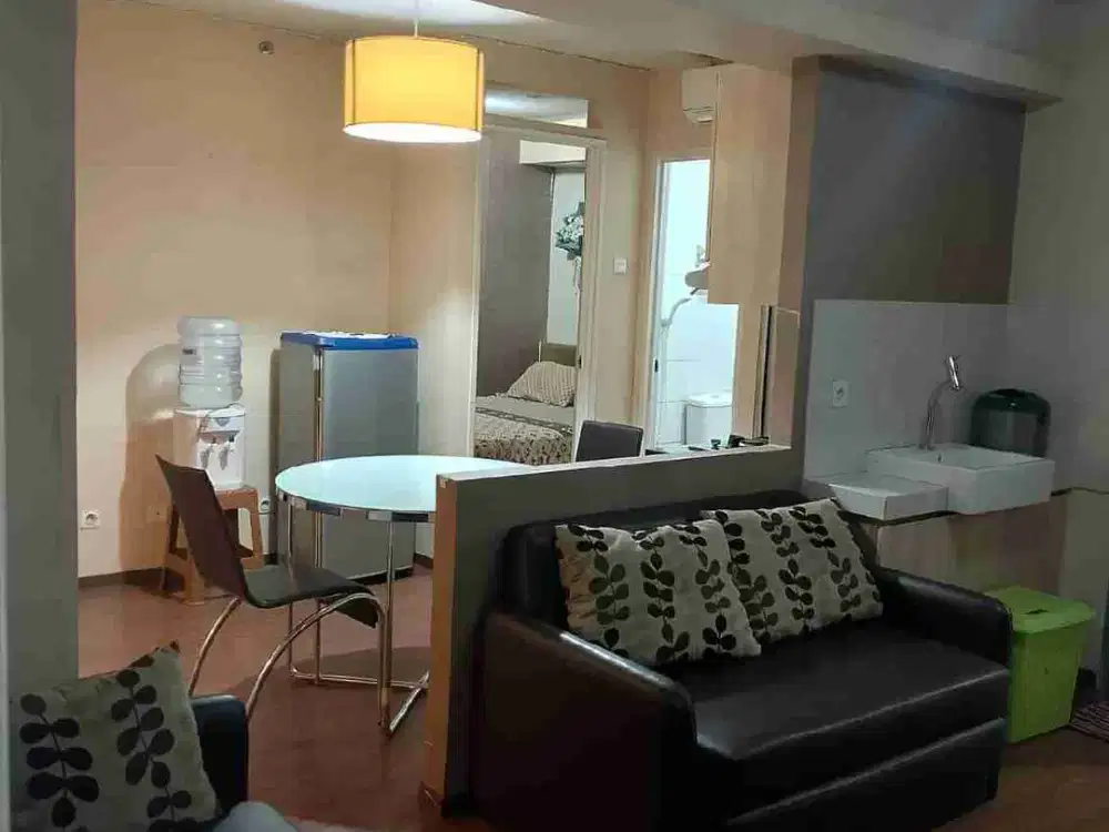 Dijual Apartemen Kalibata City Tower Flamboyan 2BR+2BR fulfurnished SHM