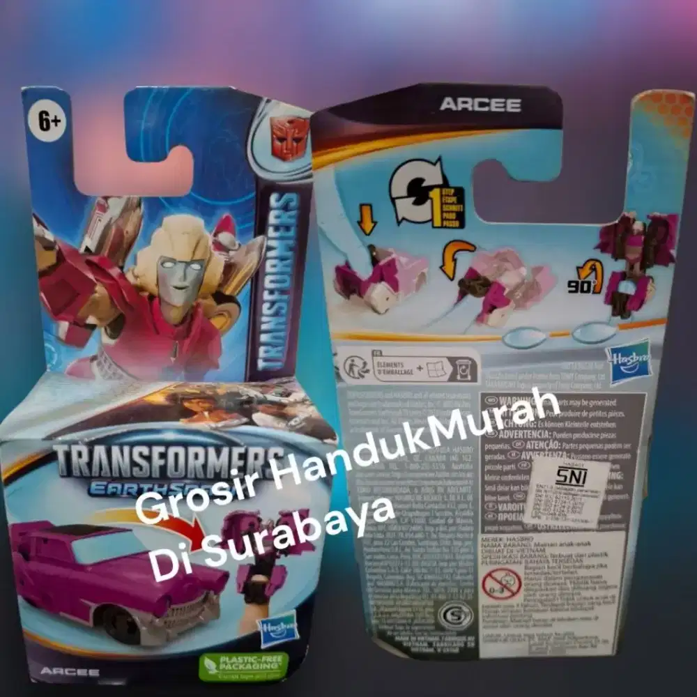 Di jual cepat Tacticon Arcee Transformers ukuran kecil