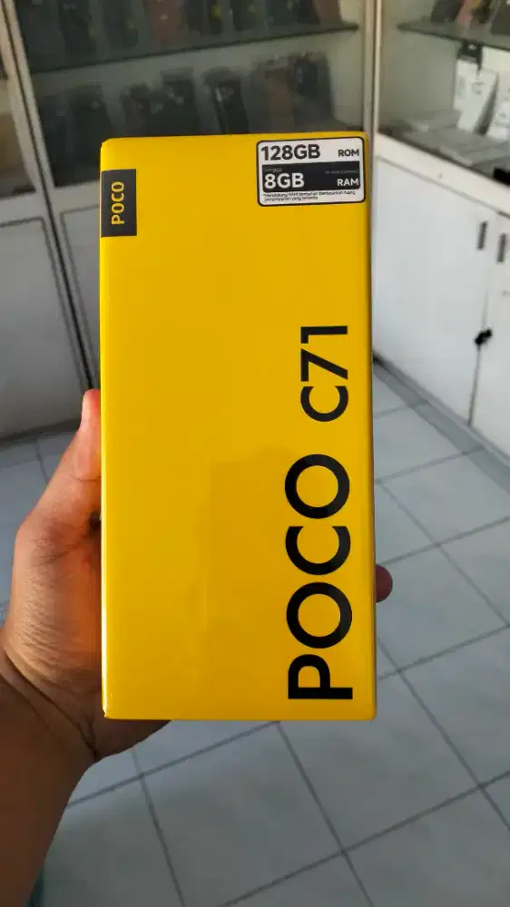 Xiaomi Poco c71 (4/128) new spesial promo